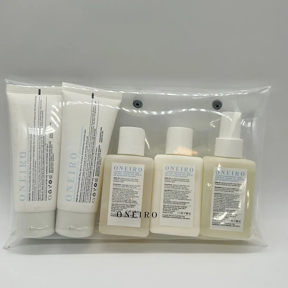 Oneiro Beauty‎ Womens Hydrate & Moisturize Body Hair Personal Go Set TSA NEW